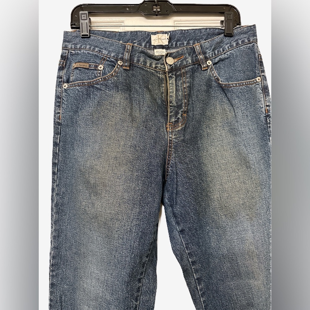 Calvin Klein Jeans Blue Denim Boot Cut  Size 10 - Picture 3 of 6